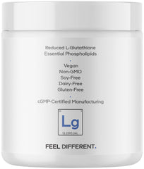 Codeage Liposomal Glutathione vegan non-GMO formula for daily use.