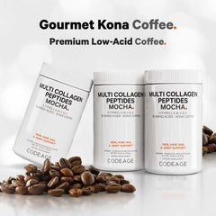 Codeage Low-Acid Kona Coffee delivers smooth flavor.