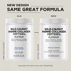 Codeage Marine Collagen Platinum pour into coffee for daily boost