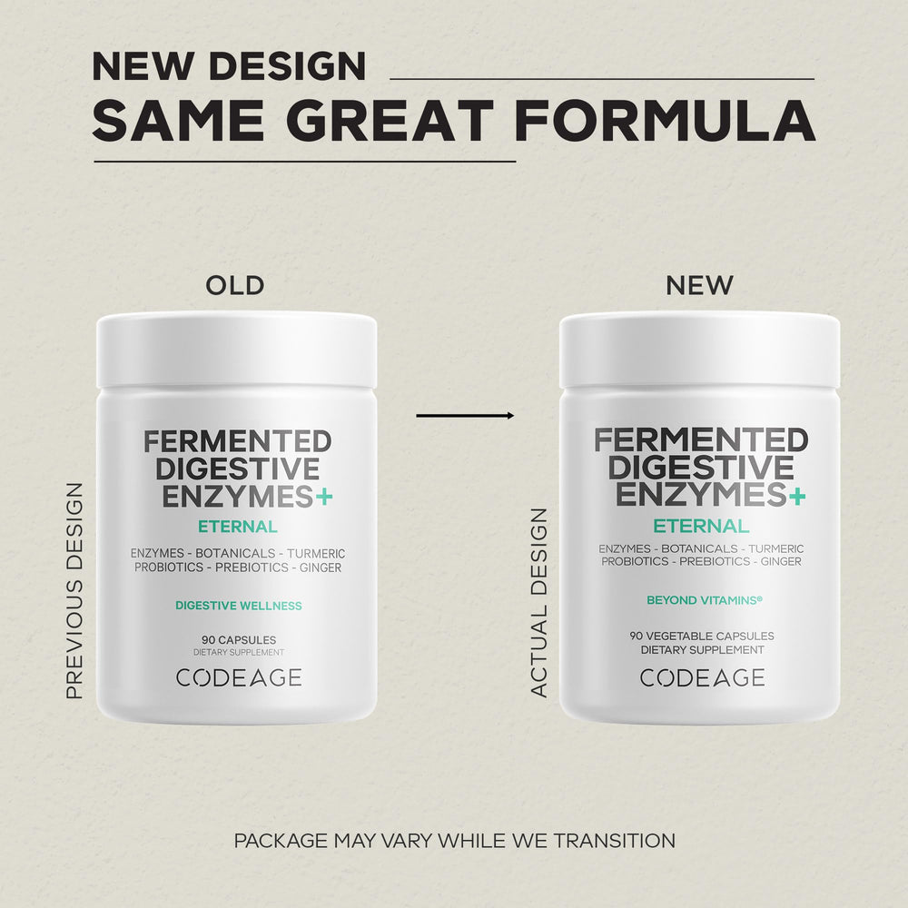 Codeage Organic Fermented Botanicals Apple Cider Vinegar powder supports daily wellness routines.