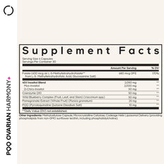 Codeage PQQ Ovarian Harmony capsules closeup easy to swallow daily capsules
