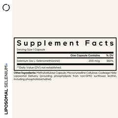 Codeage Selenium capsules closeup highlighting easy daily use.