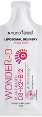 Codeage Wonder-D berry flavor close-up highlighting pleasant tasting supplement.