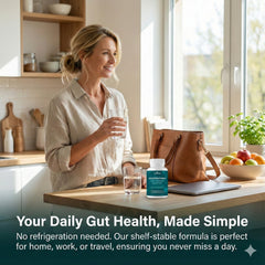 CogniTune 3-in-1 probiotic capsules arranged to show multi-strain support