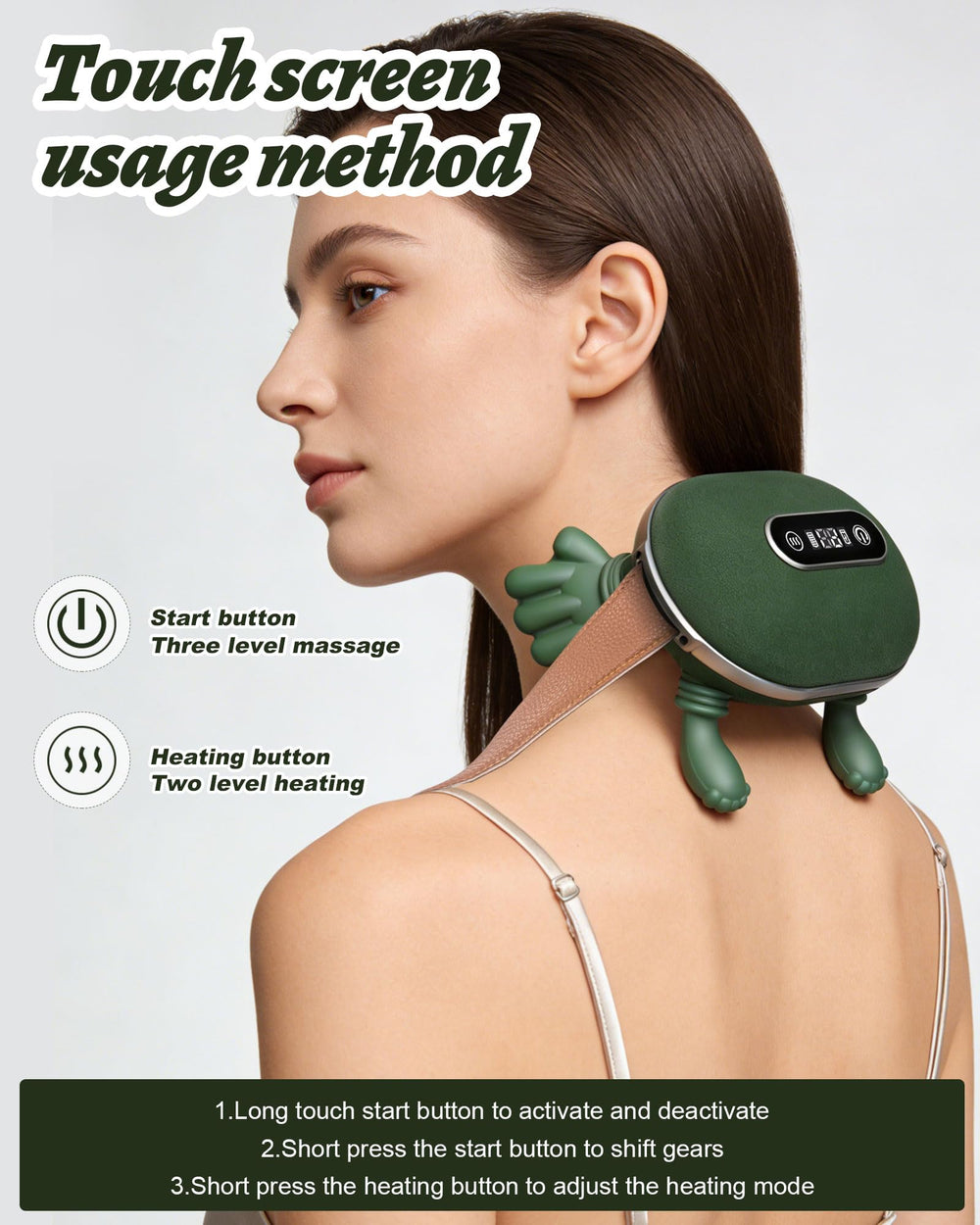Cokxiore bionic palm structure close up focusing on neck and shoulders
