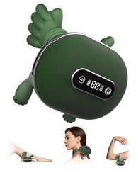 Cokxiore neck back massager demonstrates cordless usability for quick relief at home or office