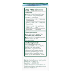 Colace 2in1 tablets bottle closeup highlighting stool softener and laxative action.