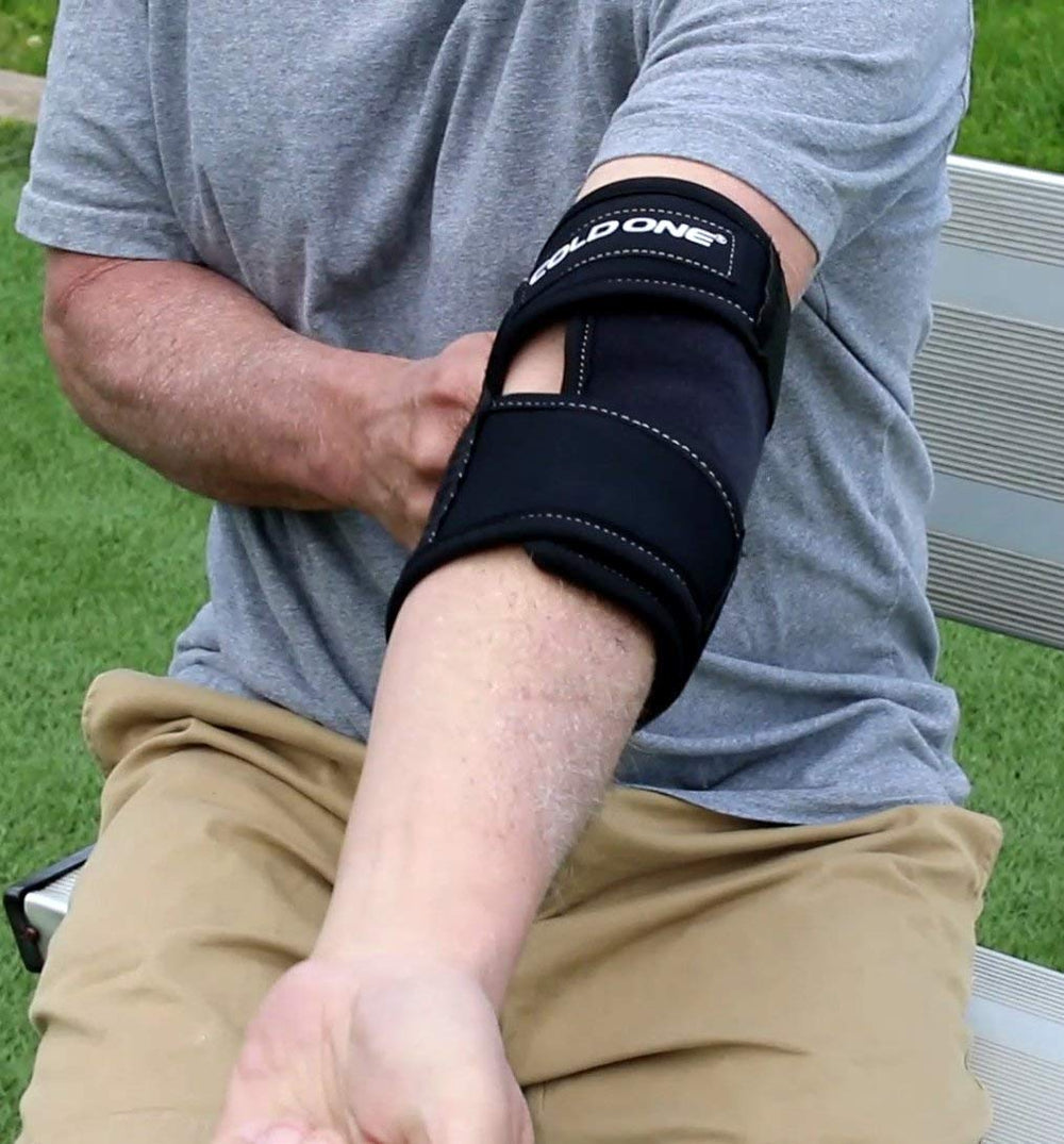 Cold One USA-made elbow ice wrap for reliable home therapy.