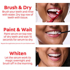 Overnight whitening concept designed to awaken with a brighter smile