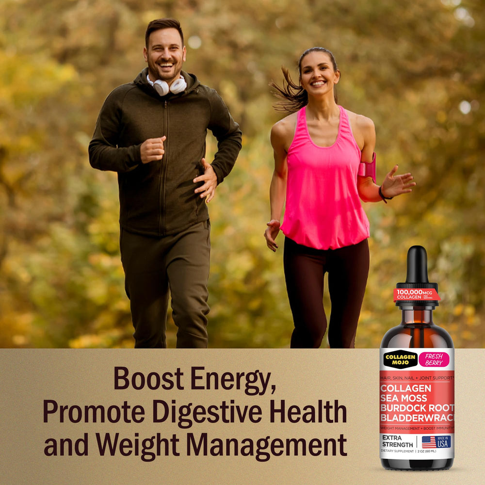 Collagen Mojo daily use setup with water illustrating easy supplementation.