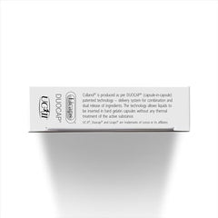 Collanol two-stage capsule release demonstrates targeted nutrient delivery.