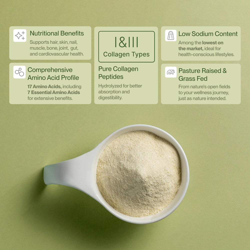 Scoop with CollaVita serving suggests convenient 60 servings for two months