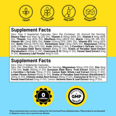 ColonBroom vegan gluten-free label on packaging signals plant-based quality.