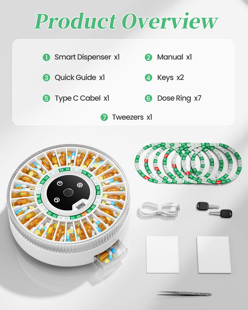 COLORWING 2025 rechargeable battery for long-lasting operation.
