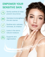 Colostrum skin repair emphasis in Colosderm formula for eczema-prone areas.