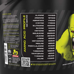 Colossal Labs nutrition facts panel highlighting protein content