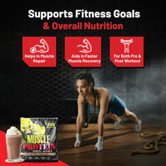 Shaker with COLOSSAL LABS whey powder for precise serving