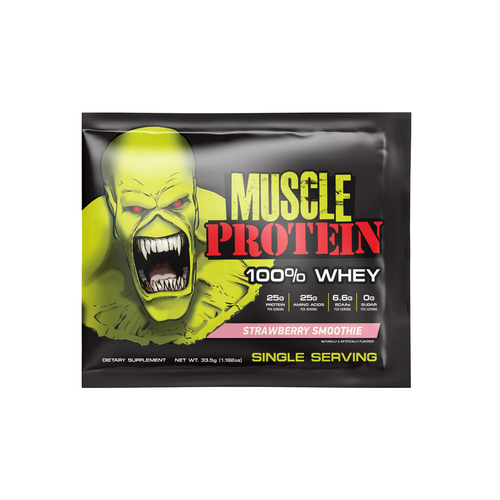 Colossal Labs Whey Travel Sachet Vanilla for convenient protein boost.