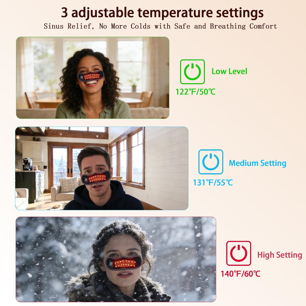 Colsmart wireless nasal mask ideal for travel and daily use.