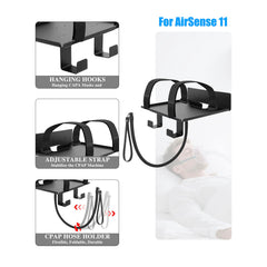 Comeacross CPAP Wall Mount with three anchors for secure installation