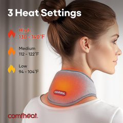 Ergonomic Comfheat design with adjustable Velcro for secure fit
