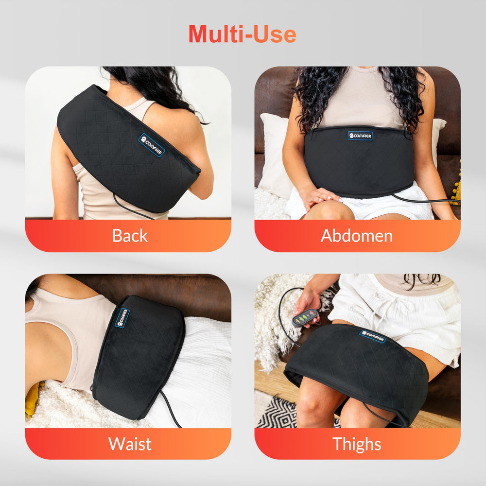 COMFIER auto shut-off feature enhances safety during sessions