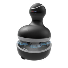 COMFIER electric scalp massager front view with four heads for relaxation and scalp stimulation.