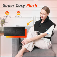 COMFIER full-body heating pad covers neck to legs for flexible relief
