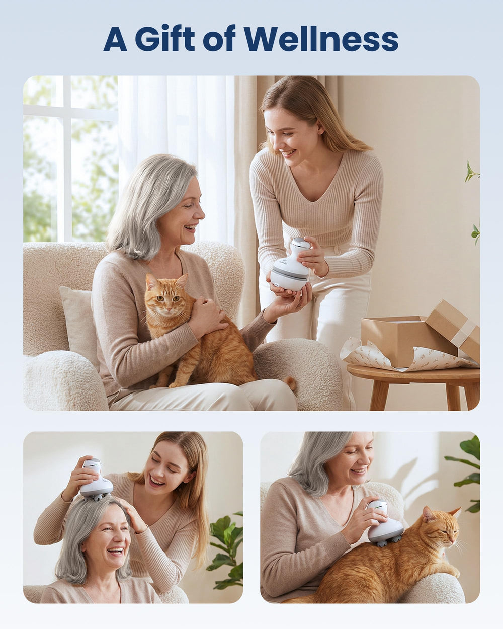 COMFIER gift-ready packaging suitable for holidays and birthdays
