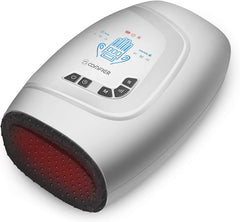 COMFIER Hand Massager with Heat front view shows wireless, compact design for easy home use