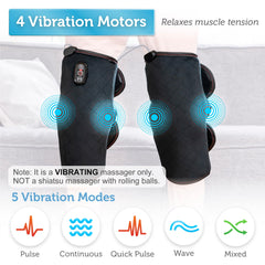 COMFIER knee massager adjustable velcro straps ensure secure fit.
