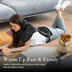 COMFIER heat settings provide rapid, adjustable comfort.