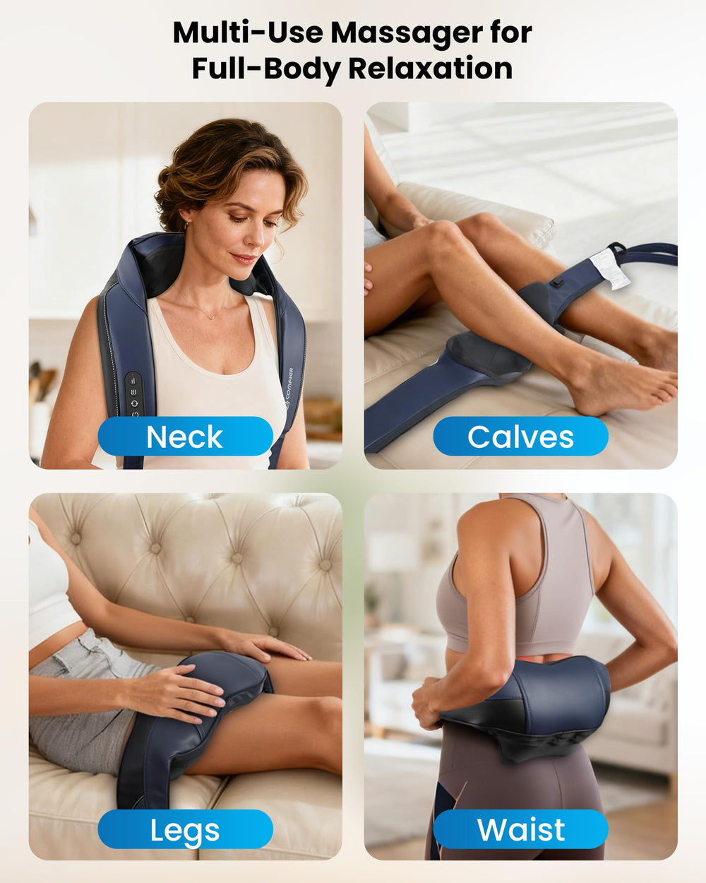 COMFIER portable design supports use at home or in the office.