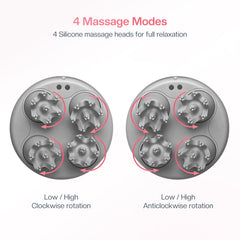 COMFIER scalp massager's portable design fits in a bag.