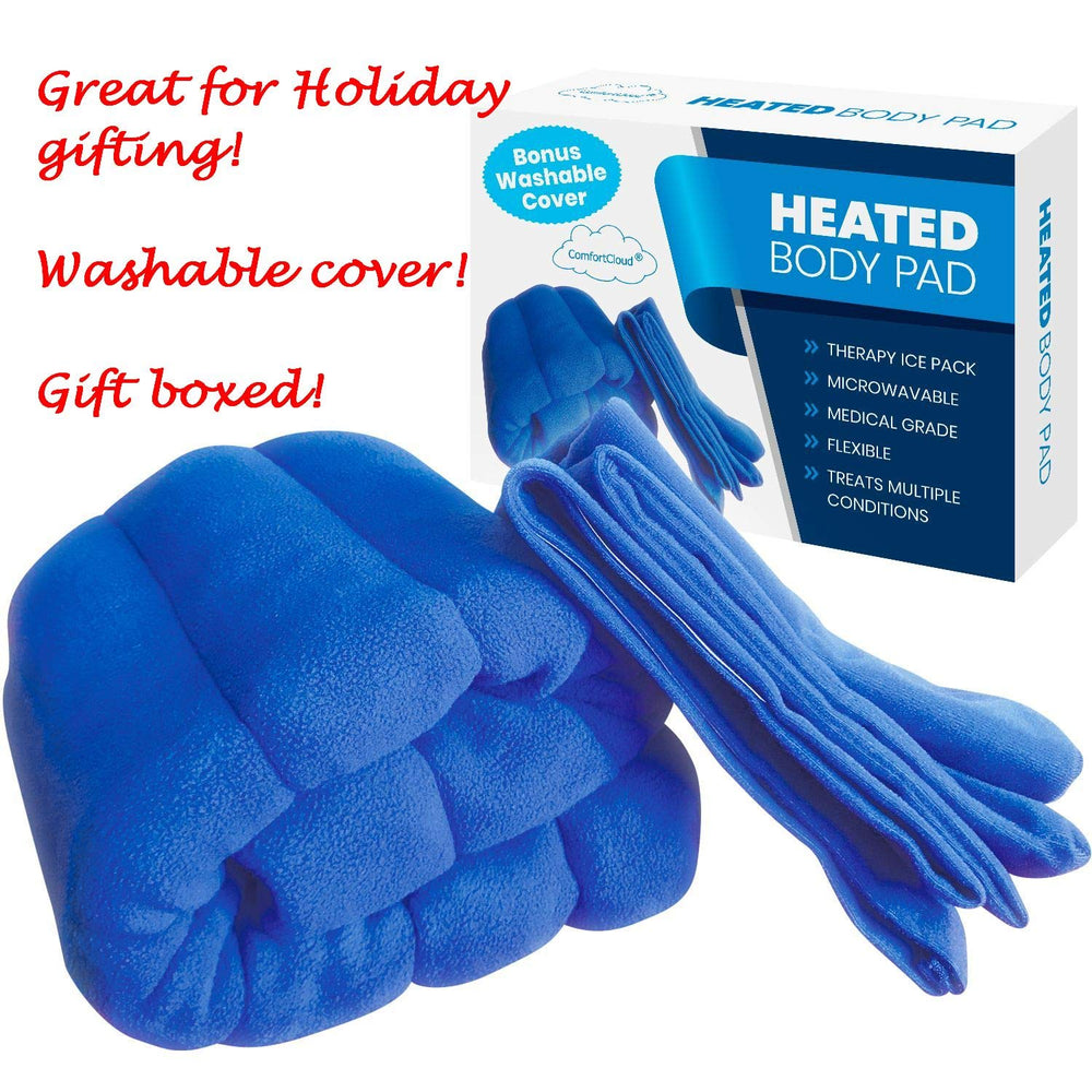 Sectional design prevents bead migration for even heat distribution across the pad