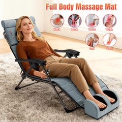 ComfyElect detachable neck and foot massagers for spa-like relief anywhere.