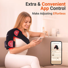 Comfytemp 3D embrace design hugs shoulder curves for a snug fit