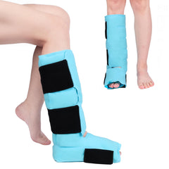 Comfytemp ankle-foot ice pack wrap provides full coverage for targeted relief.