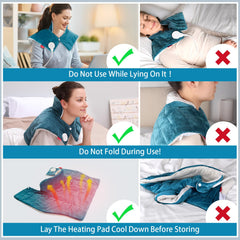 Comfytemp backlit display aids night-time use and easy control