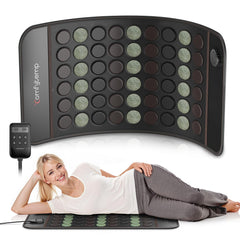 Comfytemp extra-large FIR heating pad back coverage for full back warmth.