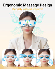 Comfytemp Eye Massager adjustable strap for a comfortable fit