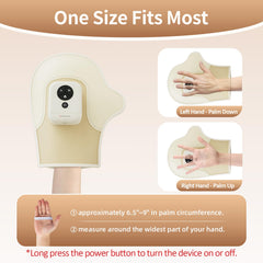 Comfytemp Hand Massager fits most palms for shared family use.
