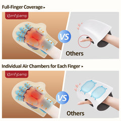 Comfytemp Hand Massager with rechargeable battery for cordless use on the go.