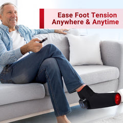 Comfytemp heating feature adds soothing warmth to muscles and joints.