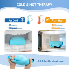 Comfytemp heel-pain ice pack soothes heel discomfort with prolonged cooling.