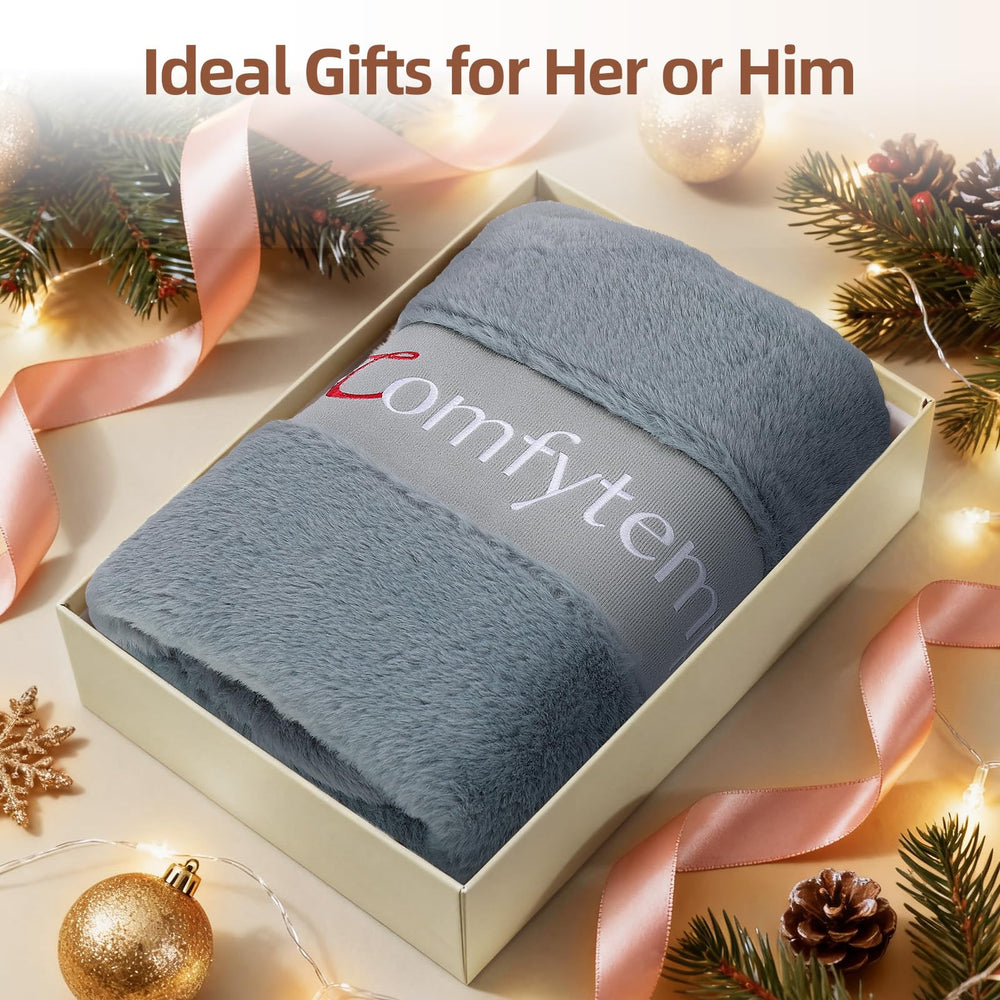 Comfytemp adjustable strap secures the wrap for hands-free use.