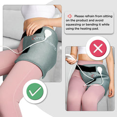 Comfytemp hip pad size S/M fits most users comfortably.