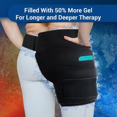 Comfytemp hip wrap leak-proof design keeps therapy mess-free.