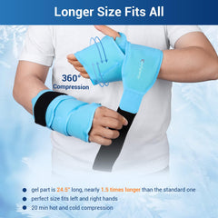 Comfytemp hot and cold therapy wrap delivers targeted relief for swelling