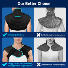 Visible stitching highlights durability for regular recovery sessions.